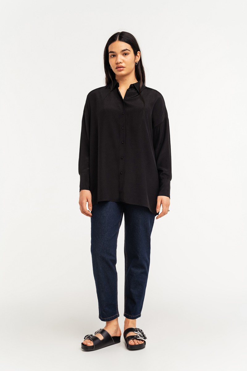 Befree рубашка вискозная oversize