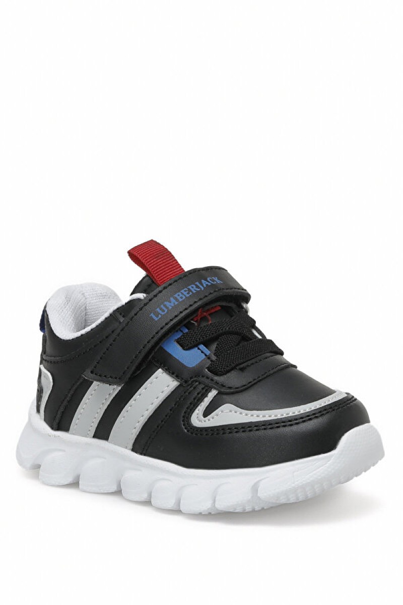 Lumberjack FEAR PU 2PR Черные кроссовки для мальчиков