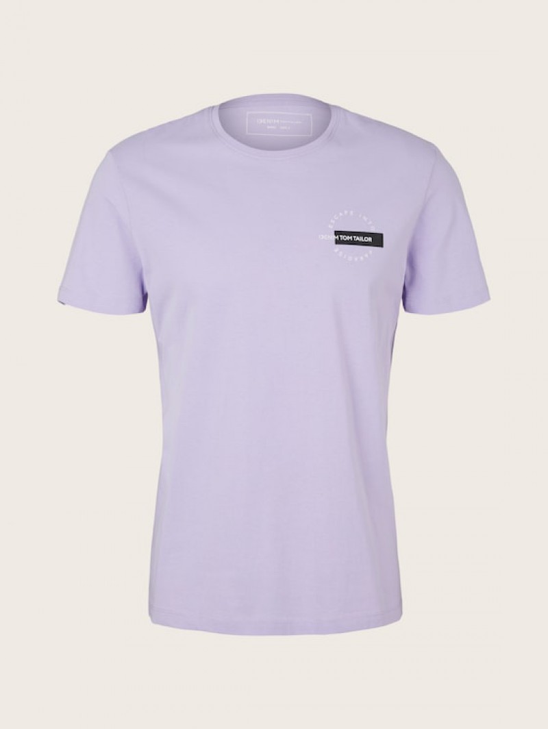 футболка с принтом