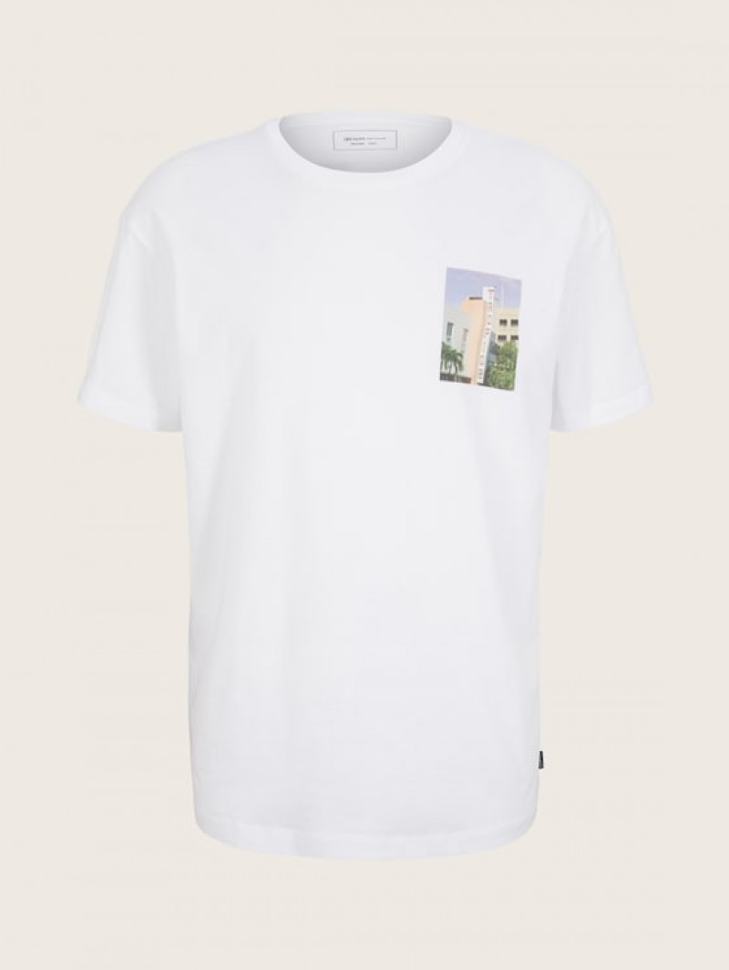 TOM TAILOR Футболка с принтом