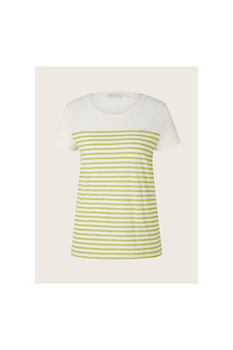 TOM TAILOR Футболка с полосатым рисунком