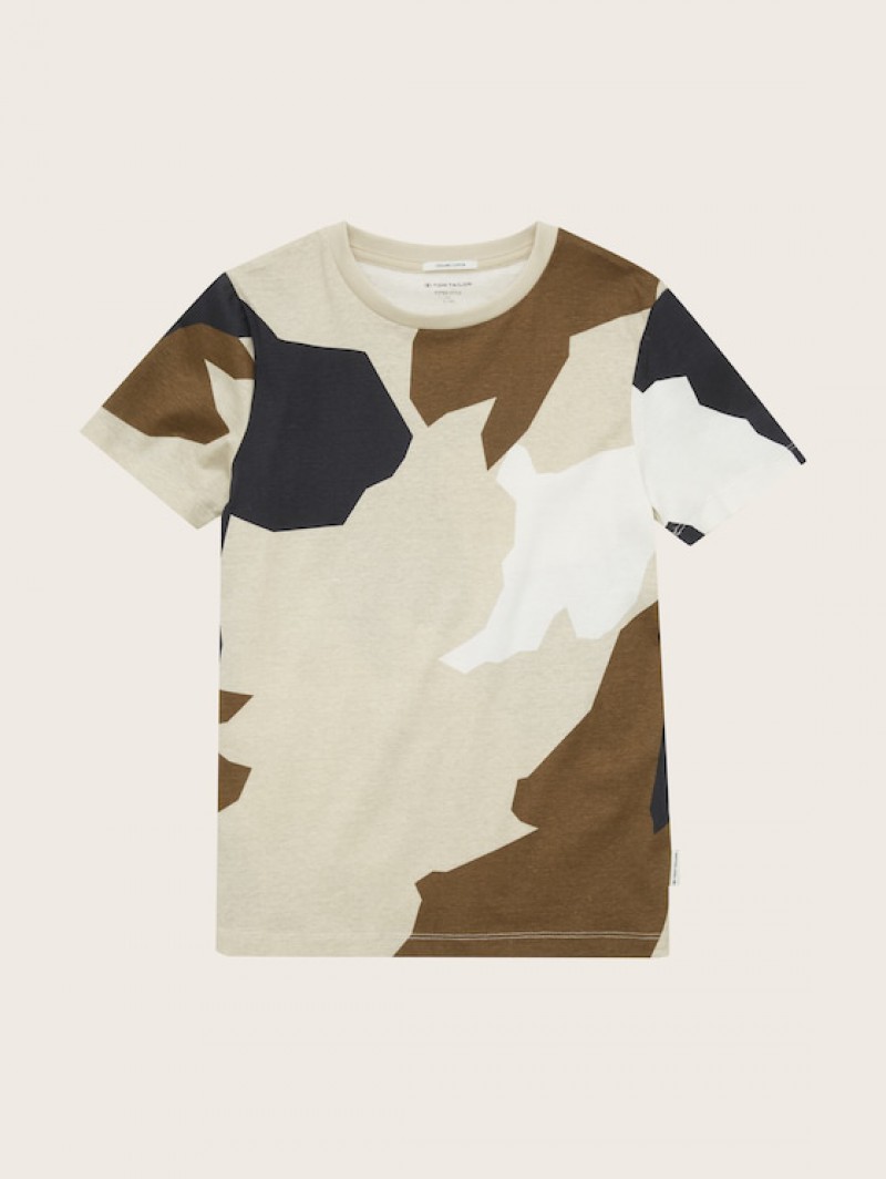 TOM TAILOR Футболка с узором