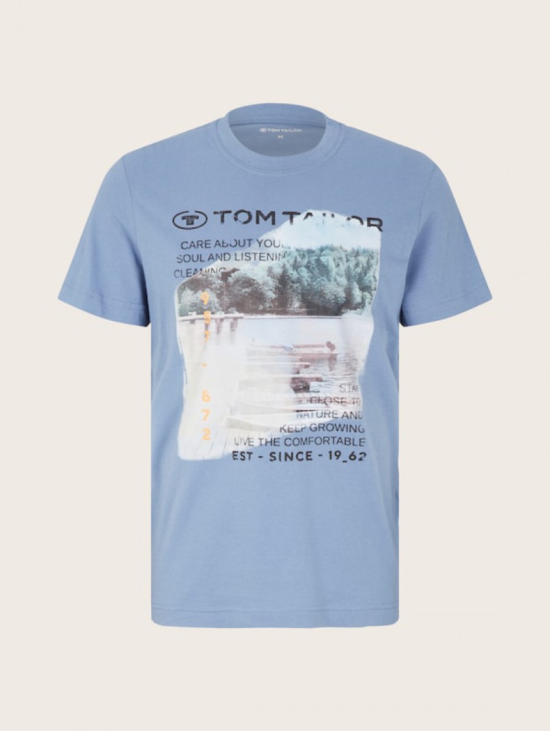 TOM TAILOR Футболка с фотопринтом