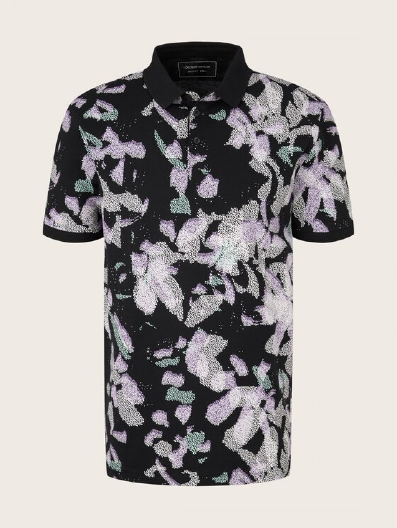 TOM TAILOR Поло с принтом