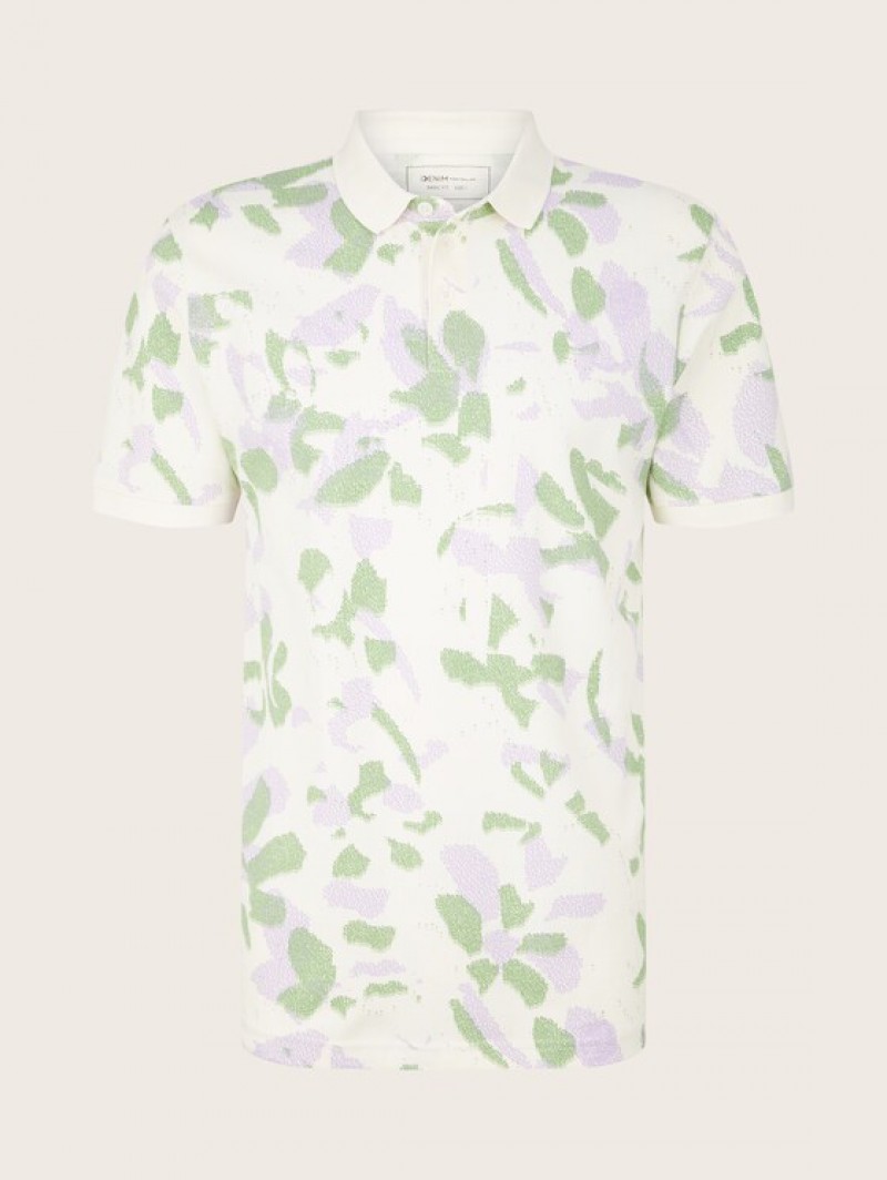 TOM TAILOR Поло с принтом