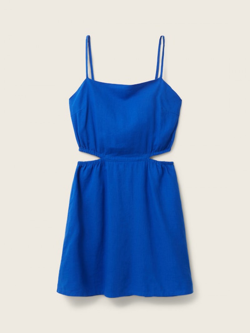 TOM TAILOR Мини-платье с вырезами