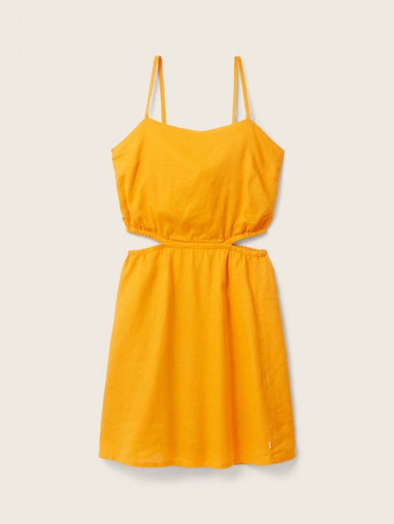 TOM TAILOR Мини-платье с вырезами