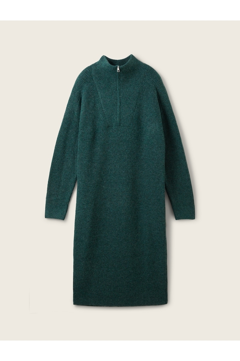 TOM TAILOR Трикотажное платье с воротником Troyer