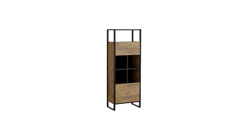 Kelebek Книжный шкаф металл PIENA met bookcase 60cm