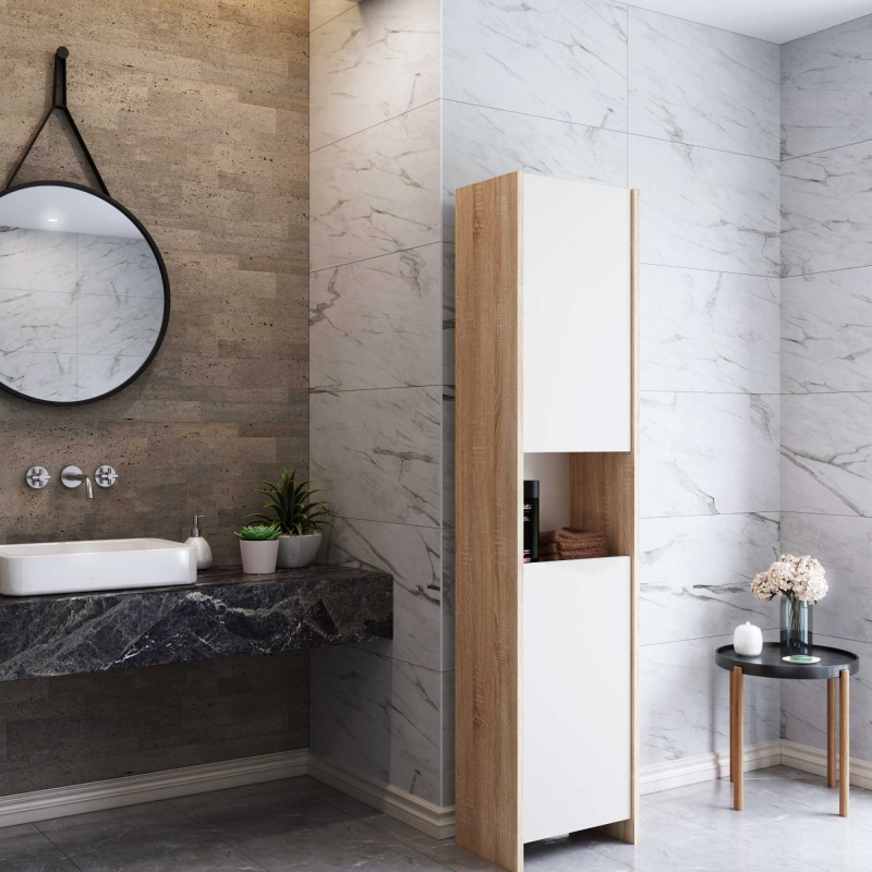 Dulap "Cora" cu 2 uși și rafturi