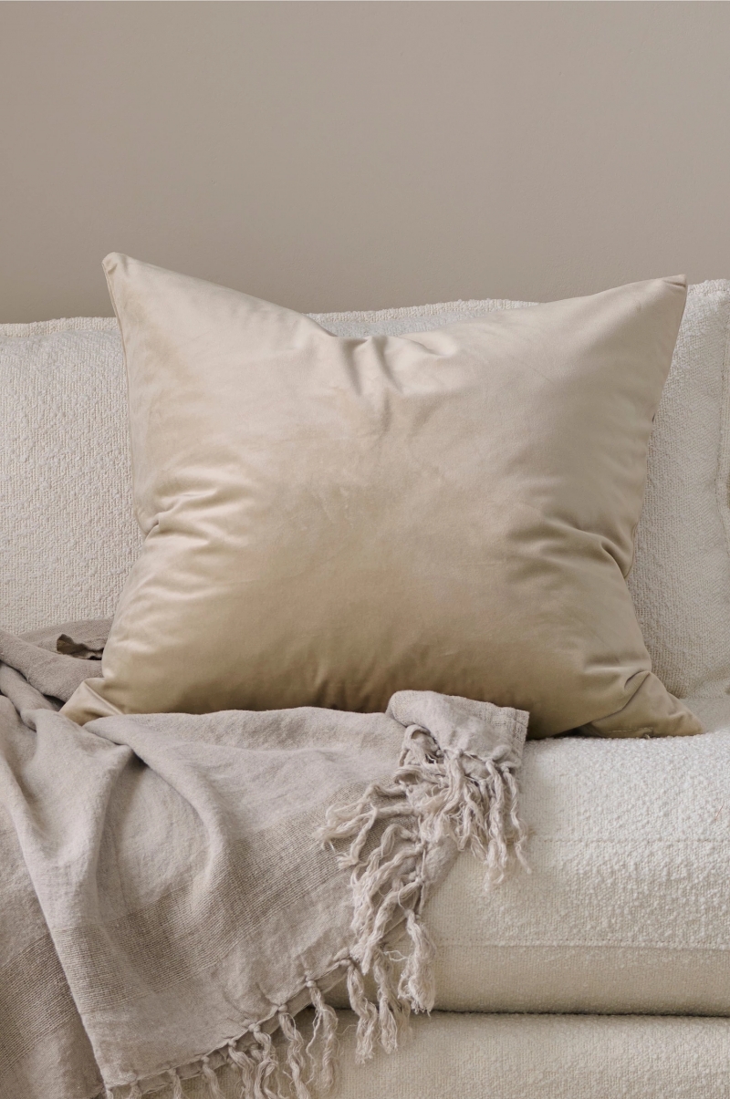 CARMEN Чехол на подушку Nora из бархата