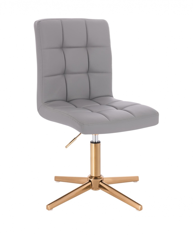 NORDFORM вращающееся кресло VESTLAND, серое, основание золотистое