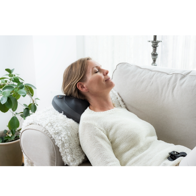 CHAMPION Массажная подушка Инфракрасное тепло MK210 Черный