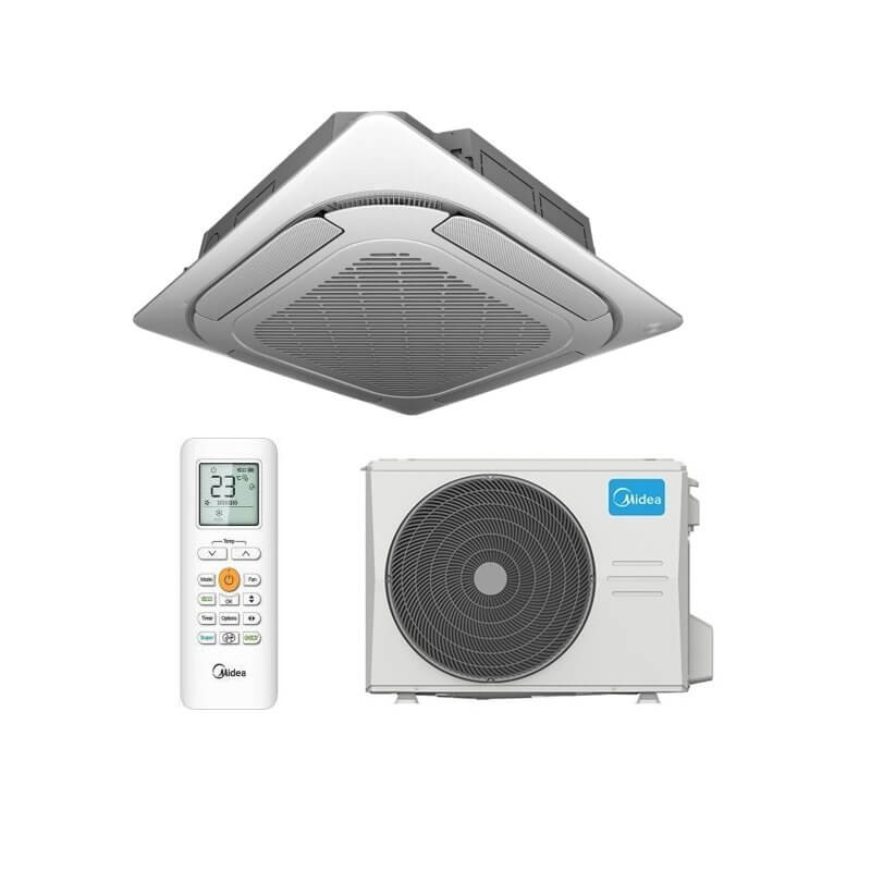 MIDEA кассетный кондиционер MCD1-24HRFNX-QRD0W