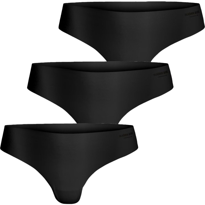 BJORN BORG Set de 3 chiloți Invisible