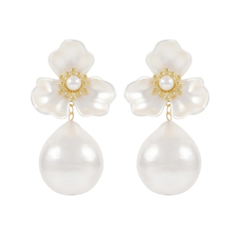 Серьги SNÖ ICON цветок