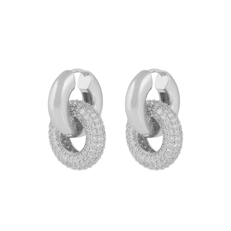 SNÖ of Sweden Овальные серьги Liz