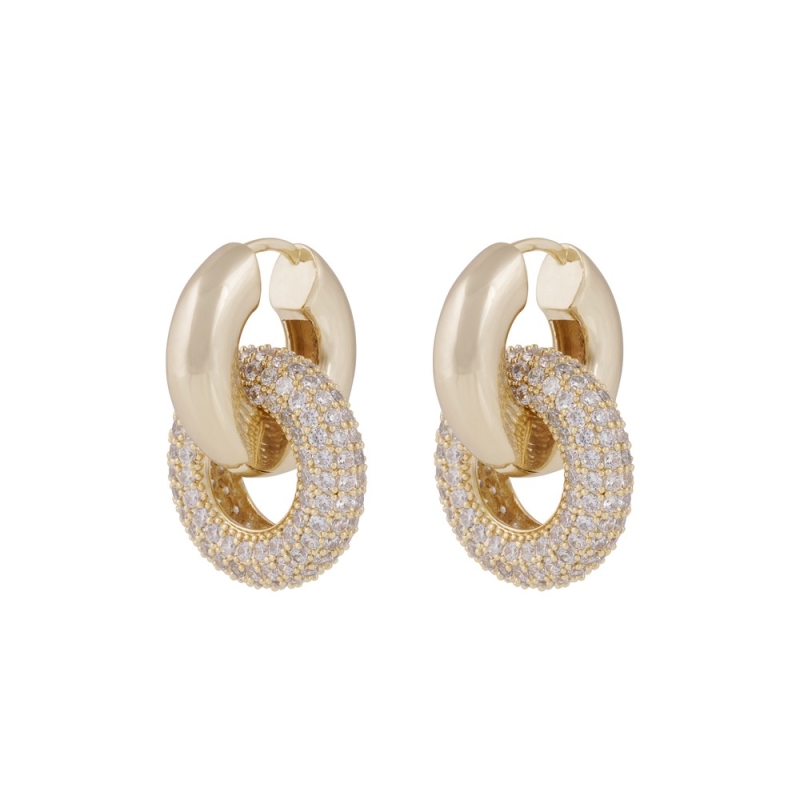 Овальные серьги Liz