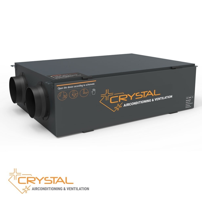 Crystal Recuperator cu schimbător de căldură japonez Crystal ECO 2000
