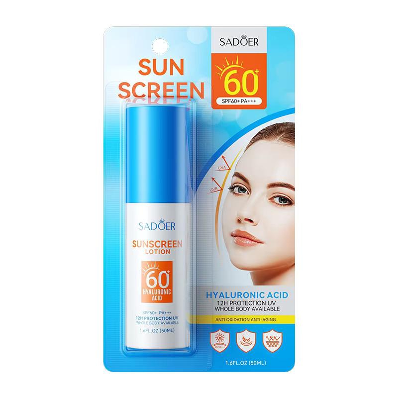 Loțiune de protecție solară cu acid hialuronic SPF60 PA+++ 50ml
