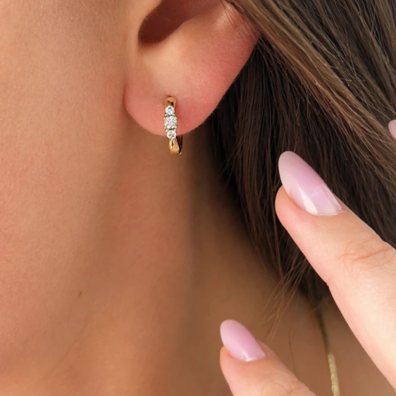 Серьги "Tiny Crystals"